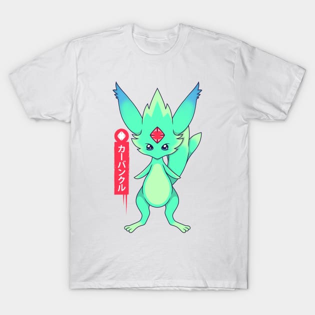 Guardian Force Carbuncle T-Shirt by Alundrart